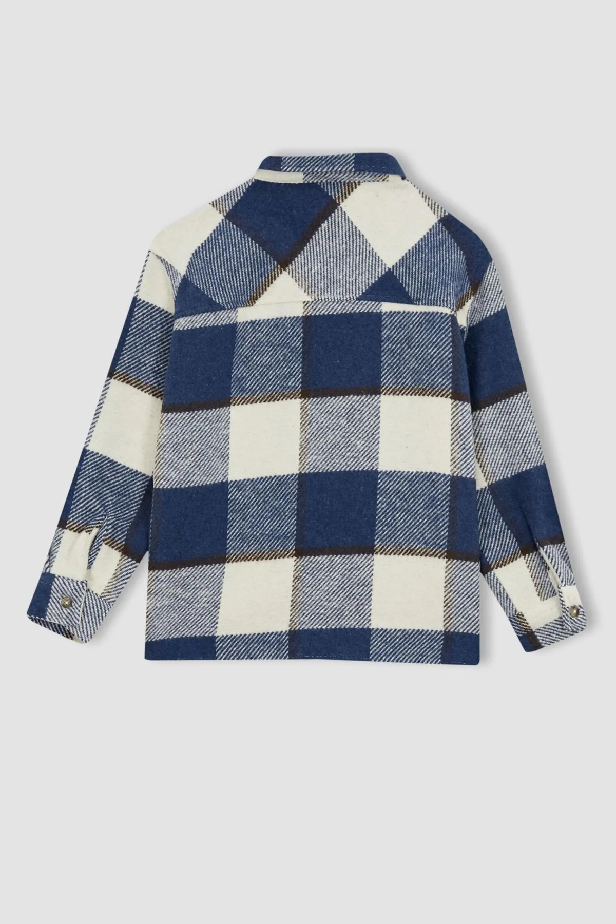 DeFacto  Übergroßes Flanell-Langarmhemd für Jungen Y9159a623sp