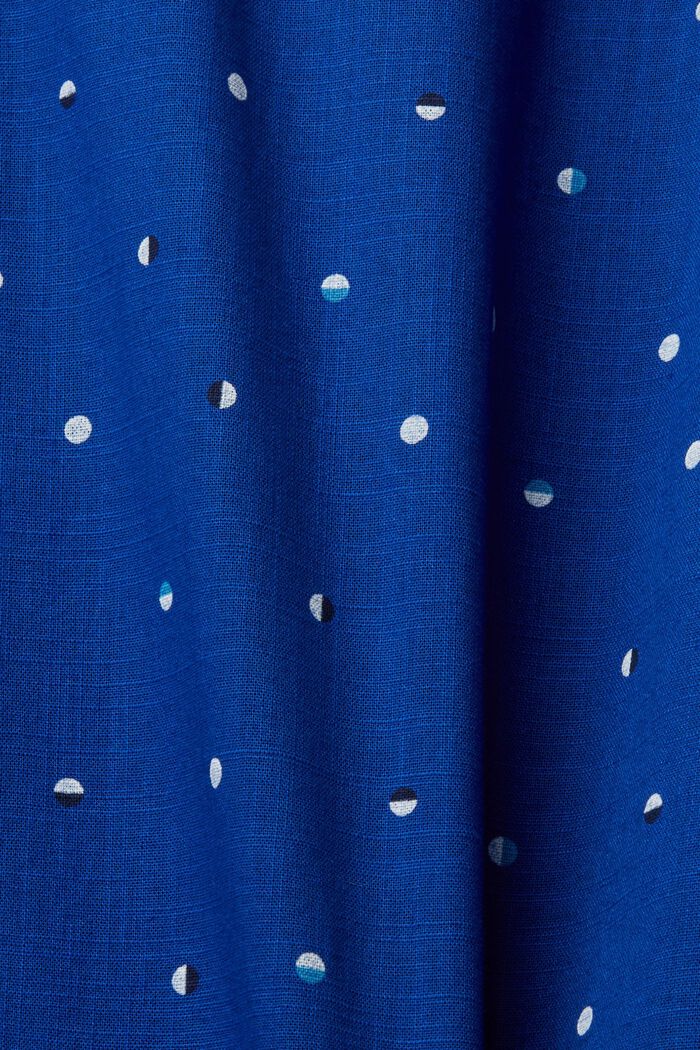 Hemd aus Slub Baumwolle mit Lunar-Dot-Muster