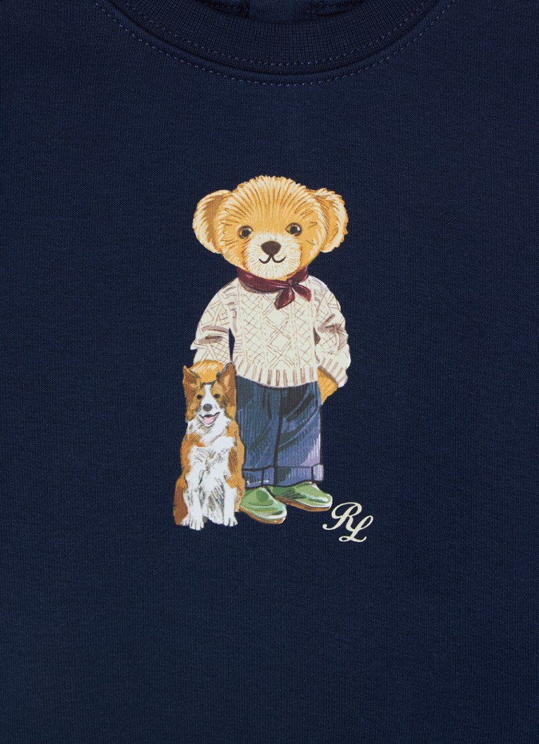 Pulover cu logo-ul Ralph Lauren imprimat