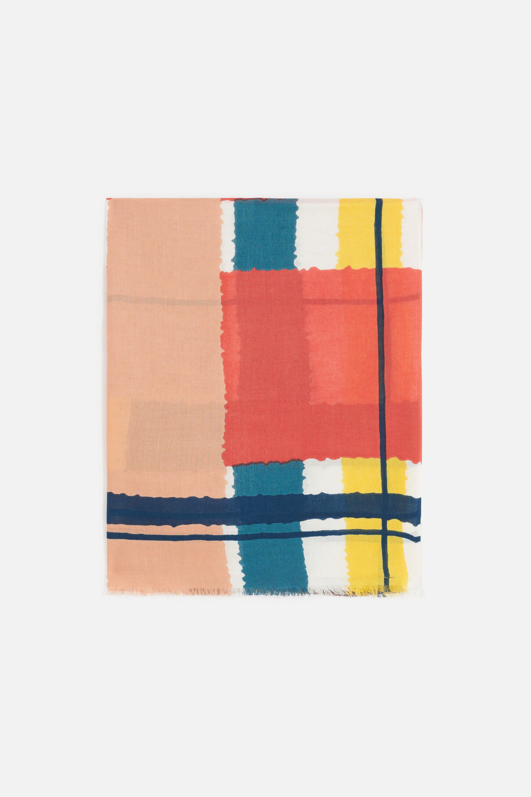 Foulard milo camel femme