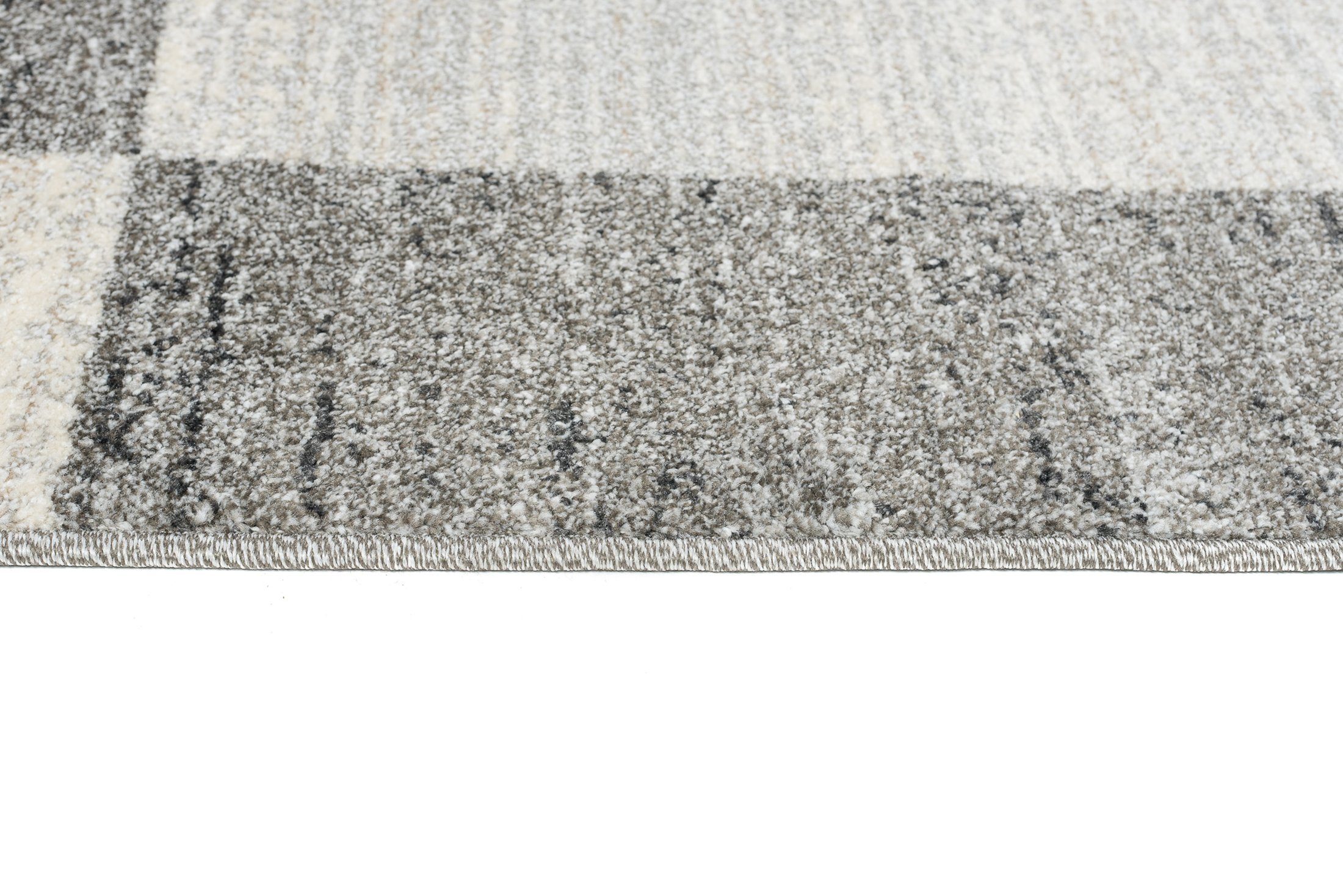 Läufer Läufer Flurläufer Modern für Vorzimmer, Küche - Grau, Mazovia, 70 x 100 cm, Kurzflor, Meterware, Höhe 10 mm, Kurzflor - niedrige Florhöhe