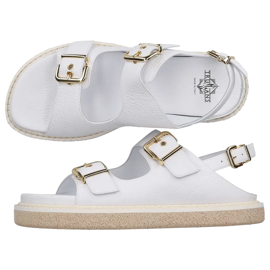Truman's - Sandalen 9547 Kalbsleder - weiß