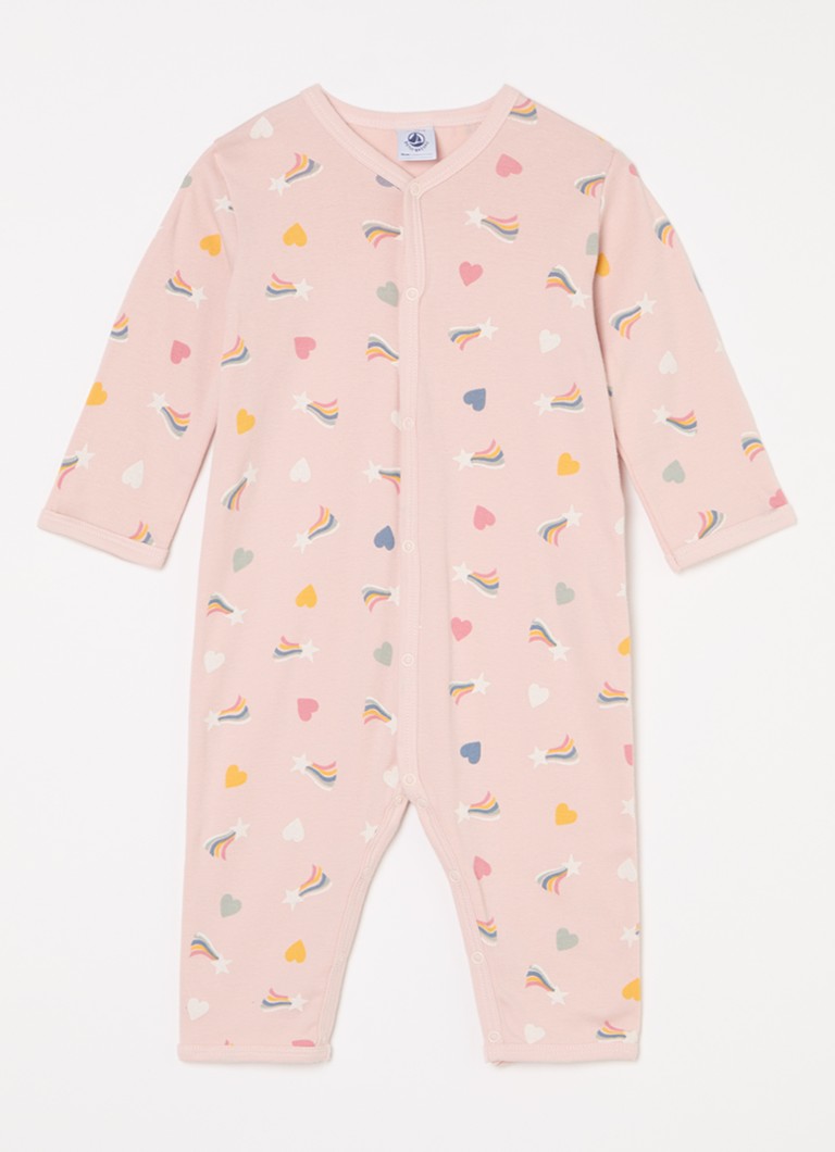 Kombinezon niemowlęcy Petit Bateau z nadrukiem