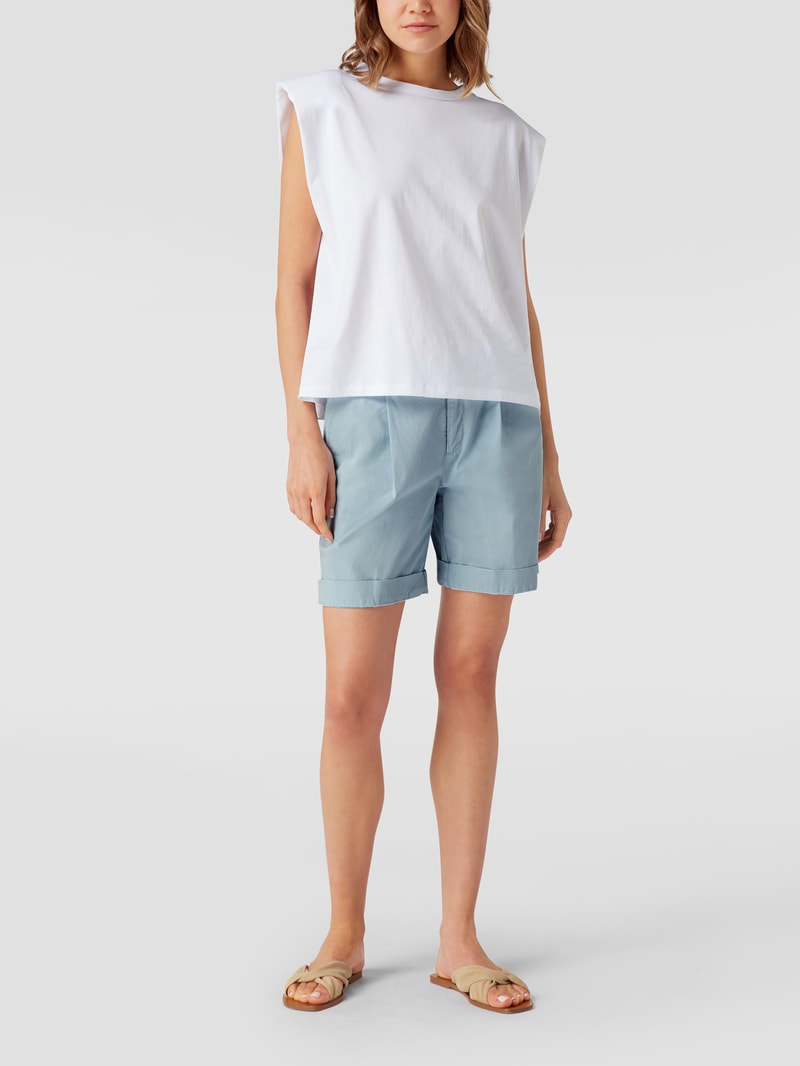 Bermudas mit Stretch-Anteil Modell 'Taggie' in hellblau