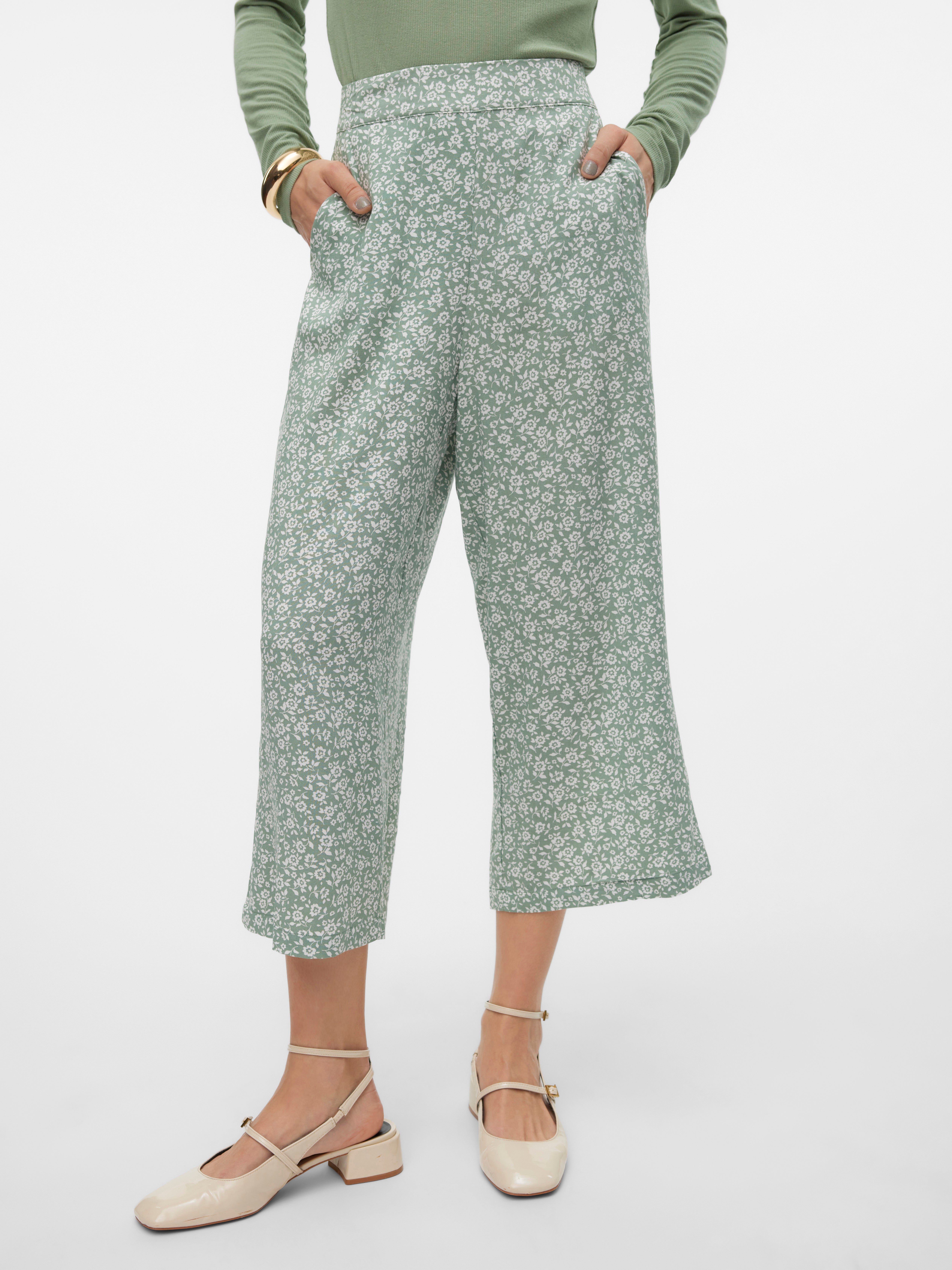 VMEASY Hohe Taille Culottehose