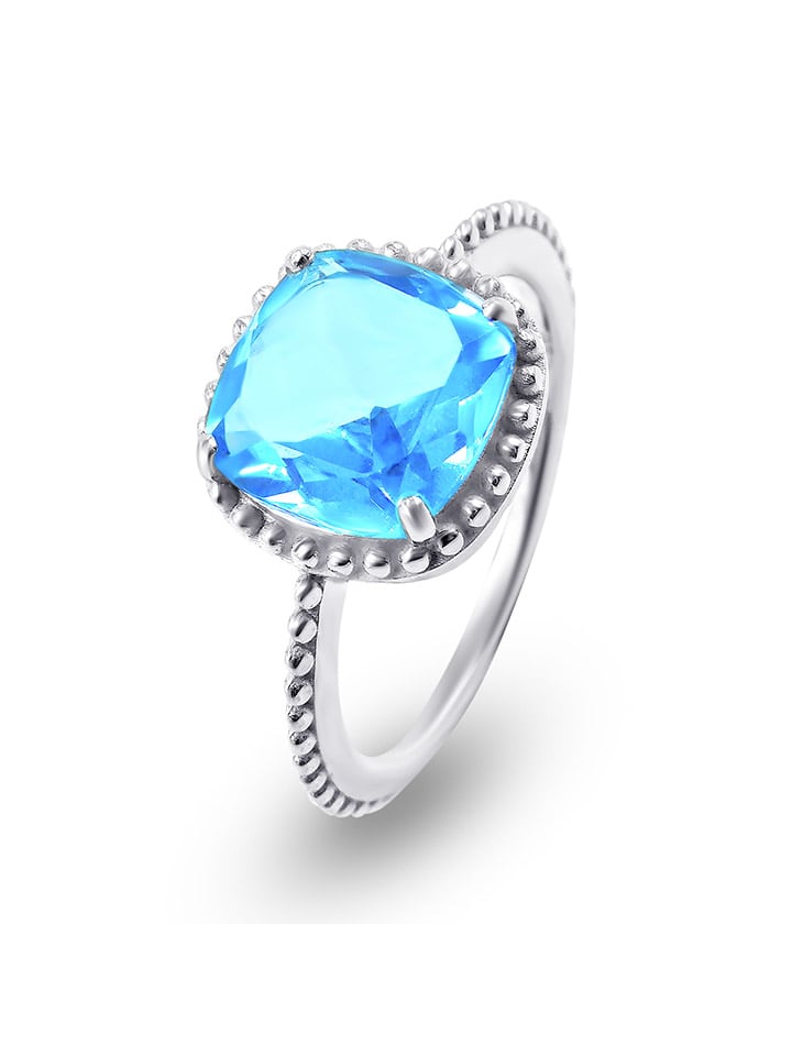 Les Petites Précieuses Silber-Ring mit Edelstein günstig kaufen