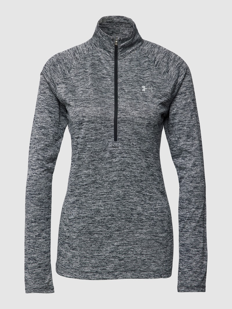 Longsleeve mit Label-Print in schwarz