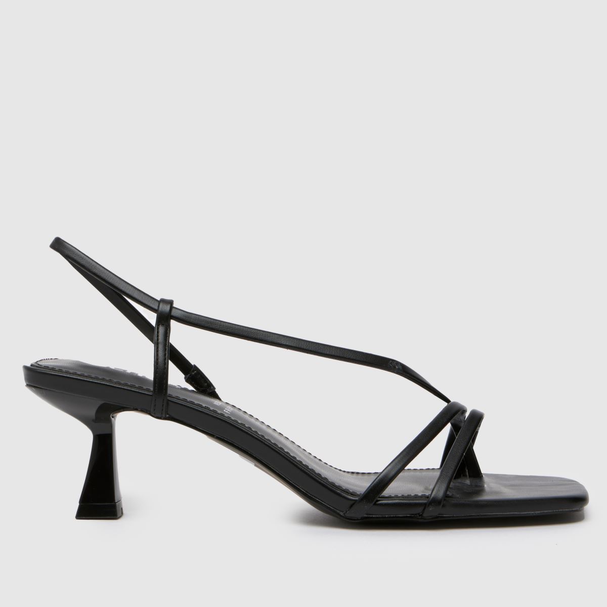 Schuh Sora magassarkú cipő fekete színben