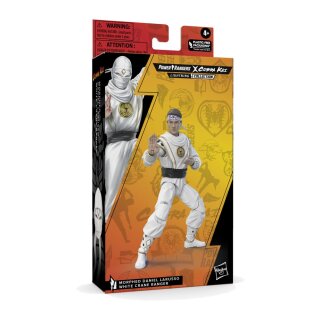 Power Rangers x Cobra Kai Ligtning Collection Actionfigur: Morphed Daniel LaRusso - White Crane Ranger