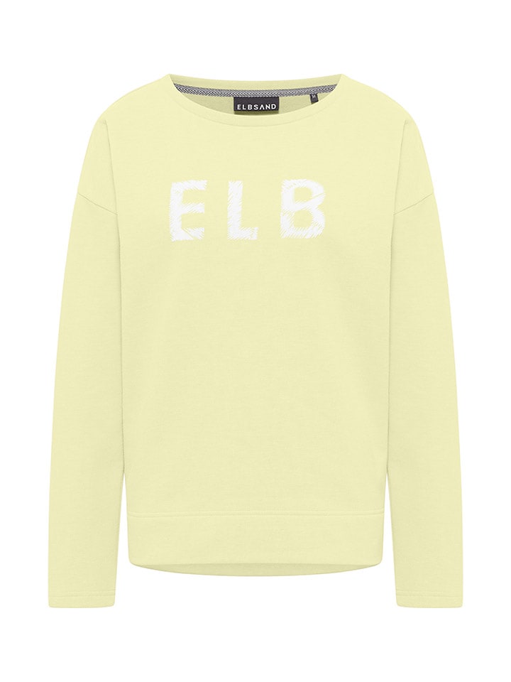 ELBSAND Sweatshirt in Gelb günstig kaufen