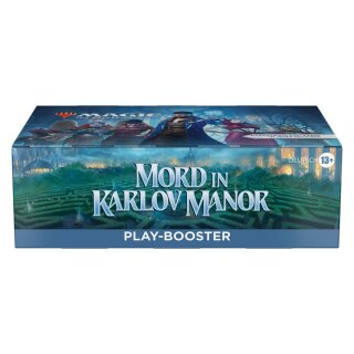 Magic the Gathering: Mord in Karlov Manor - Play Booster Display (36) (DE)