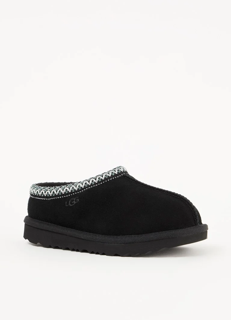 UGG Tasman suede slip-on with sheep wool