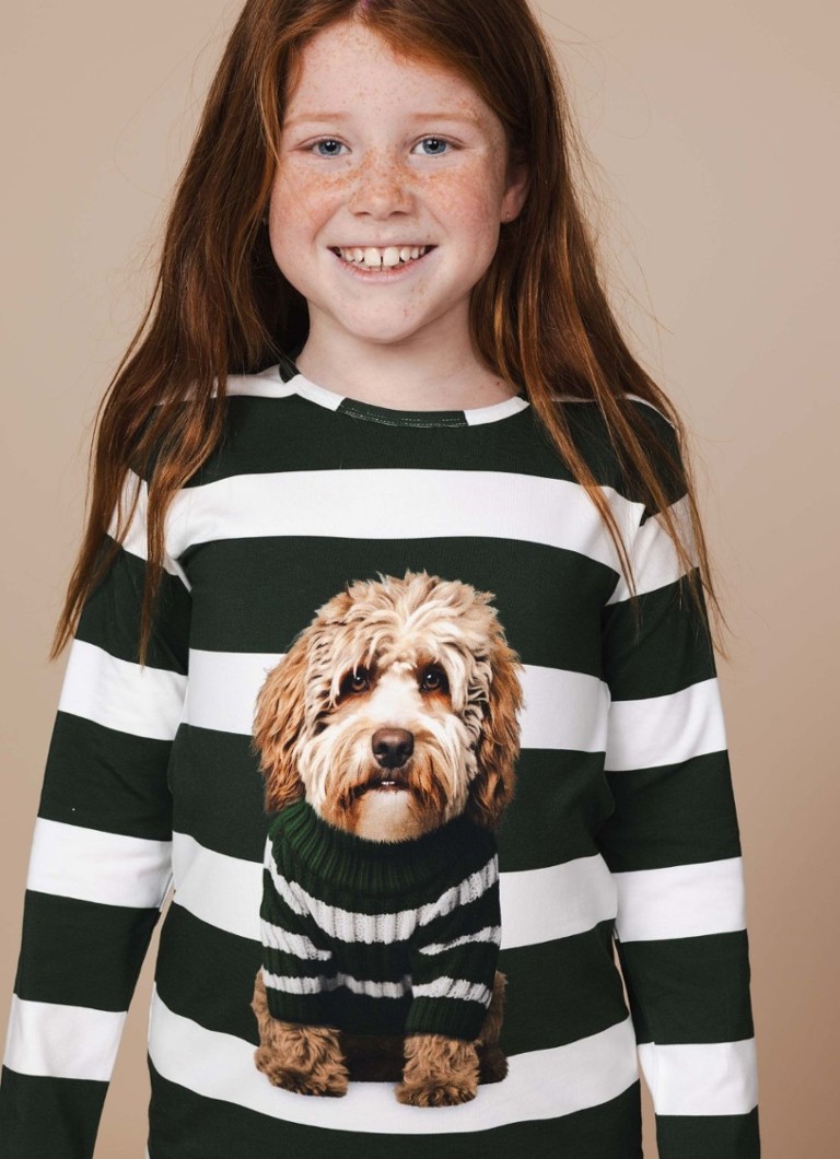 Chemise de nuit Snurk Labradoodle en coton biologique