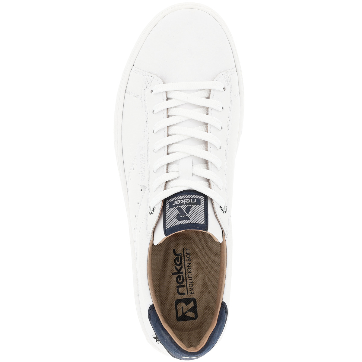 Rieker EVOLUTION U0704 Sneaker Low weiss