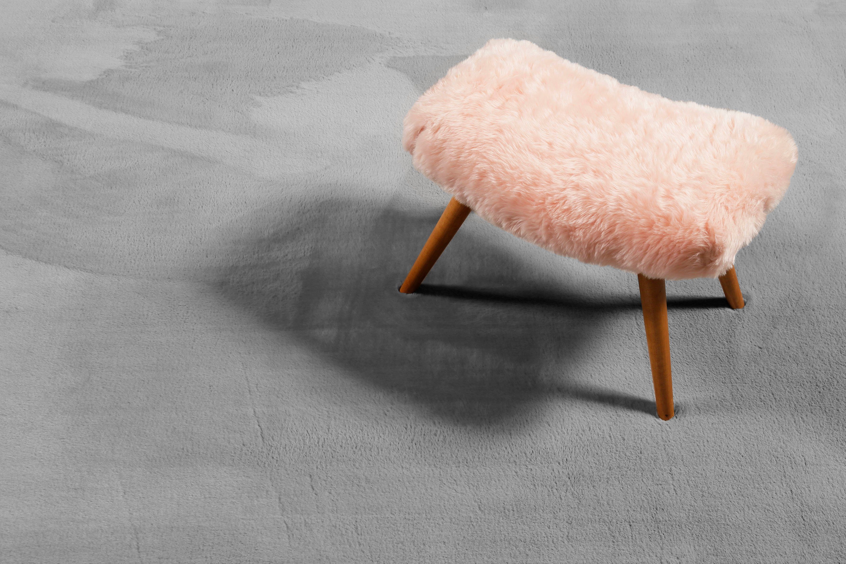 Hochflor-Teppich Alice Kunstfell, Esprit, rechteckig, Höhe: 25 mm, Kaninchenfell-Haptik, besonders weich und dicht, für alle Räume