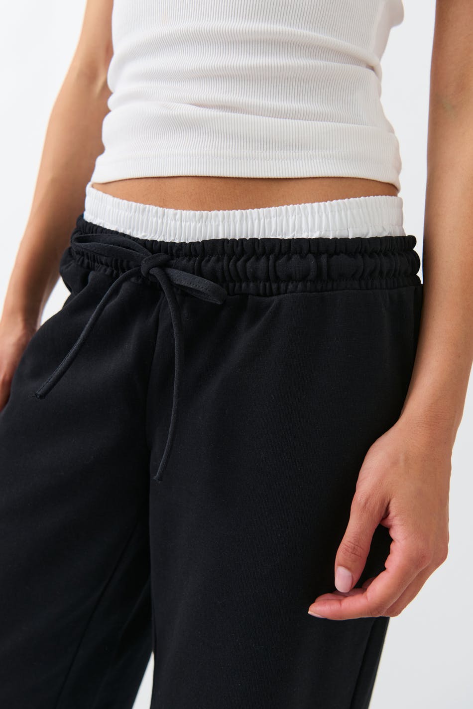 Waist detail sweapants