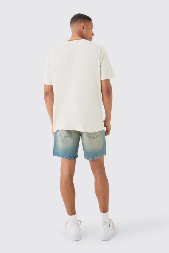 Zerrissenes Oversize T-Shirt