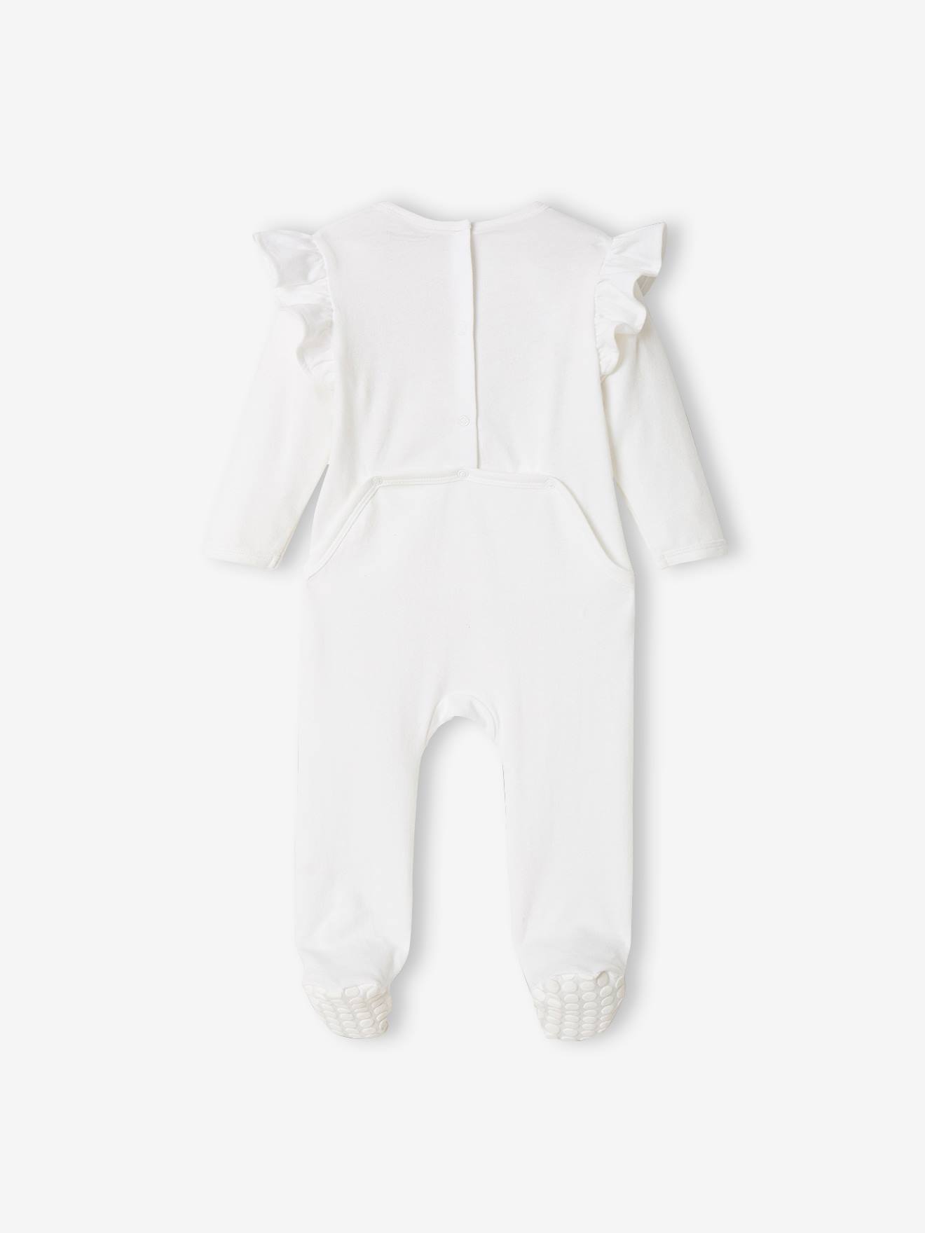 Vertbaudet 2er-Pack Mädchen Baby Strampler Oeko-Tex - pfirsich