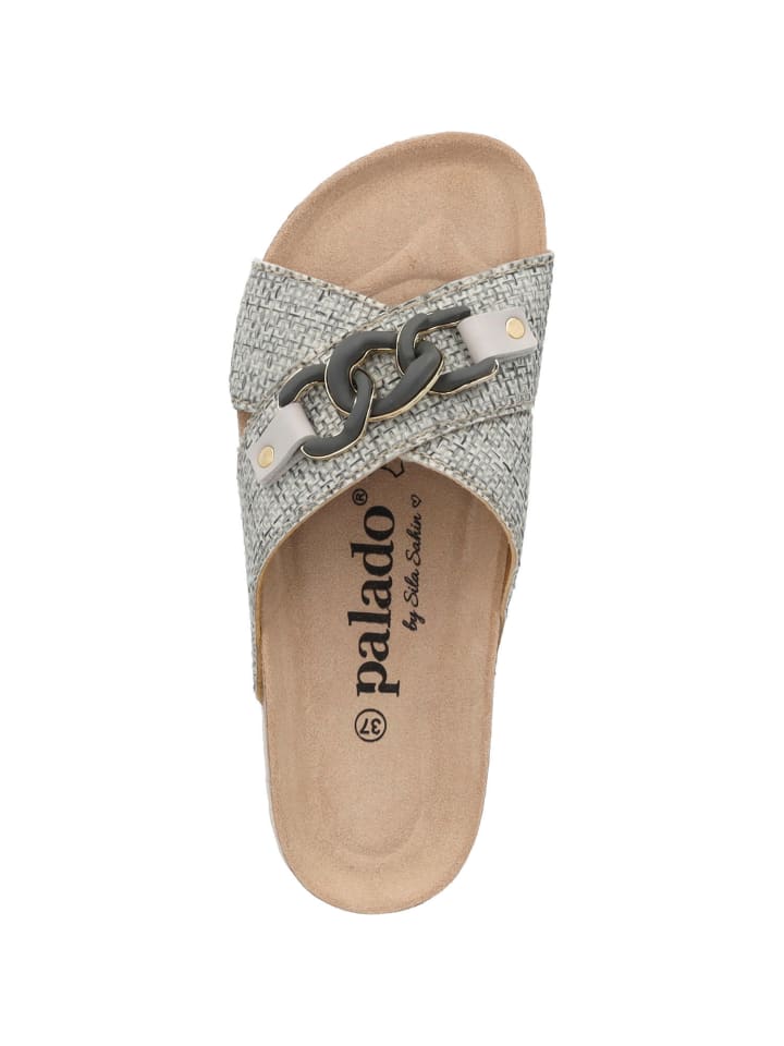 palado Pantoletten in gris günstig kaufen
