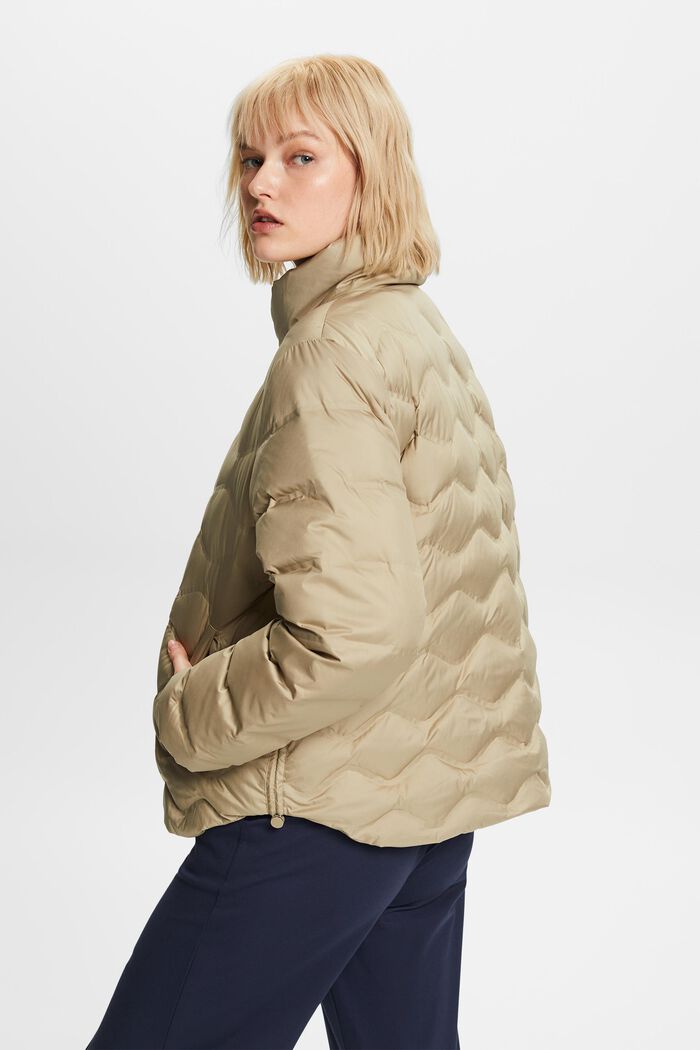 Recycelt: Gesteppte Pufferjacke