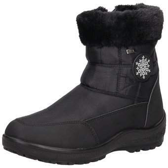 Claverton Snow Schneeboots in schwarz