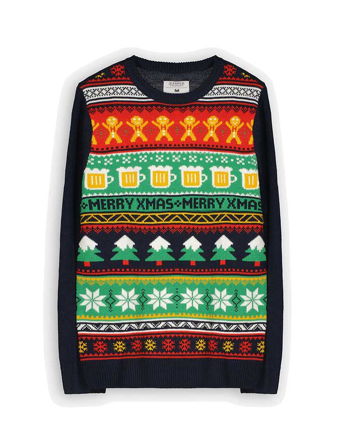 Strickpullover - Weihnachten