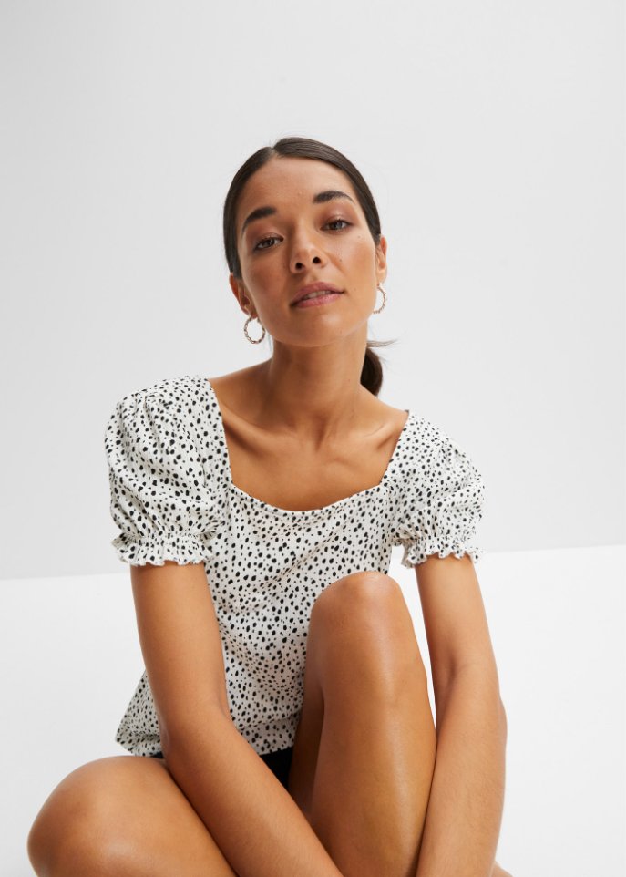 Crepe-Shirt