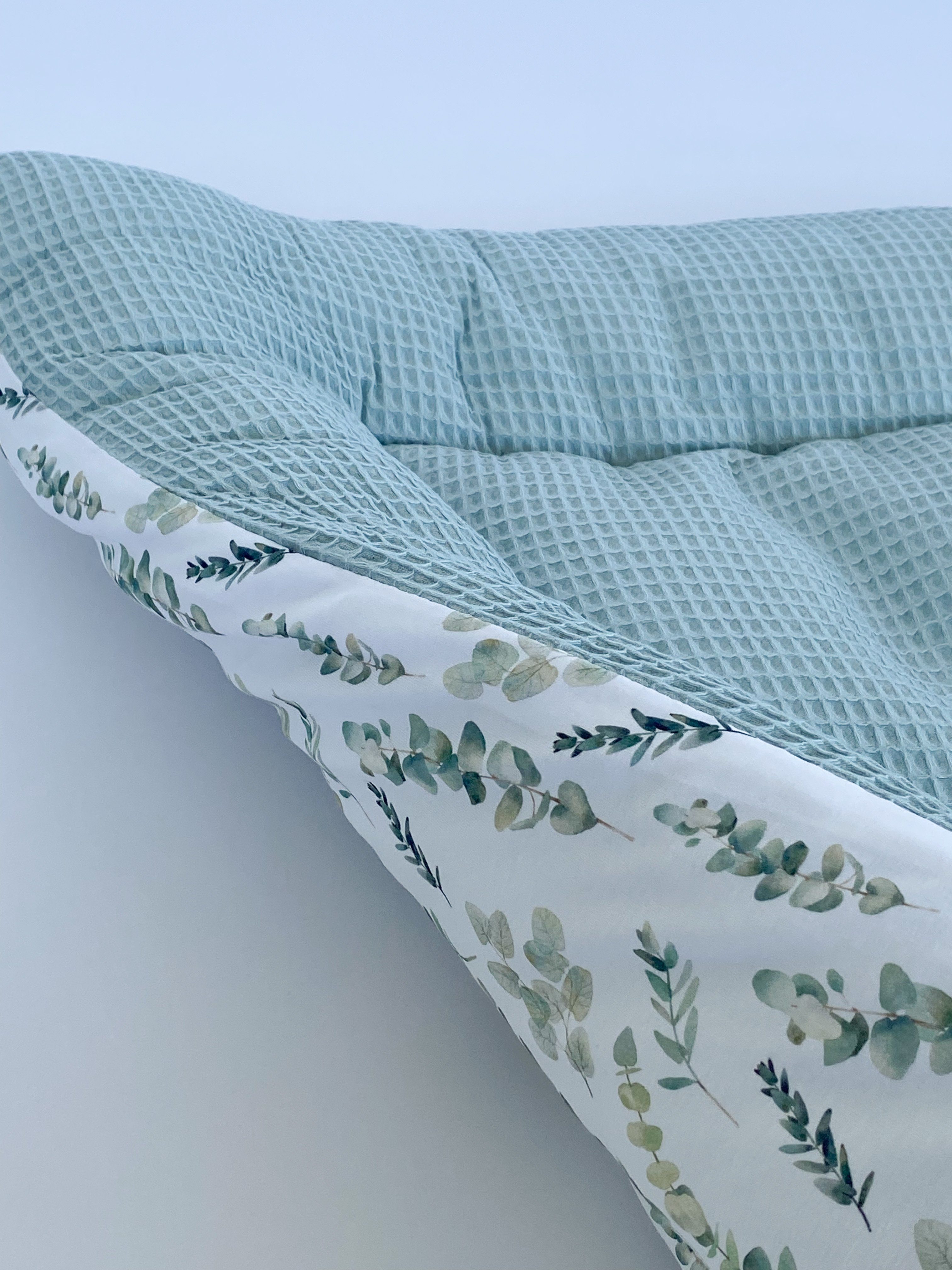 BABEES Wickelauflage Wickelunterlage für Ikea 75x75 70x50cm 100% Baumwolle Baby zweiseitig