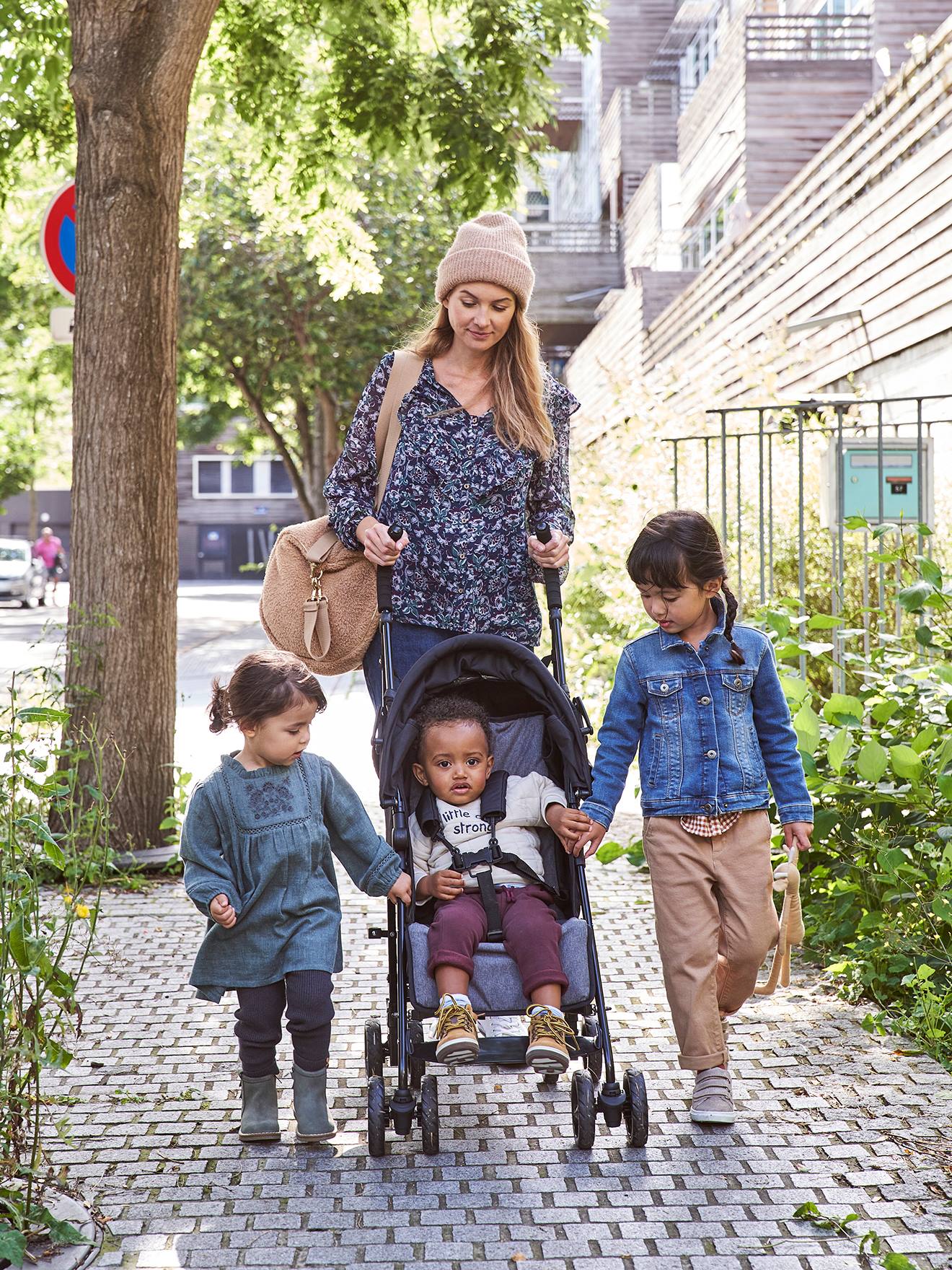 Vertbaudet Buggy FACILCITY 2 - schwarz/grau