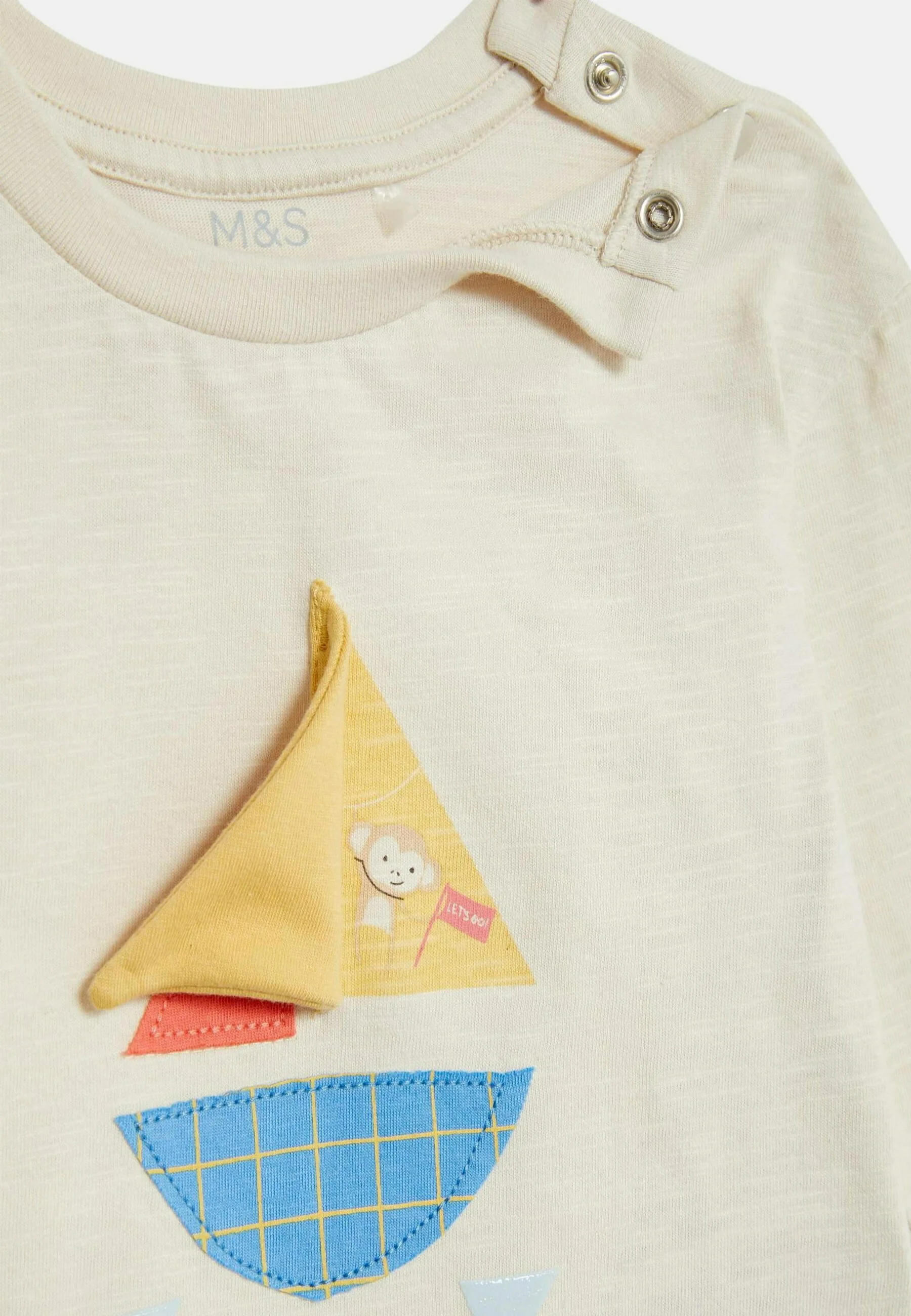 Camiseta de manga larga Marks & Spencer (paquete de 3)