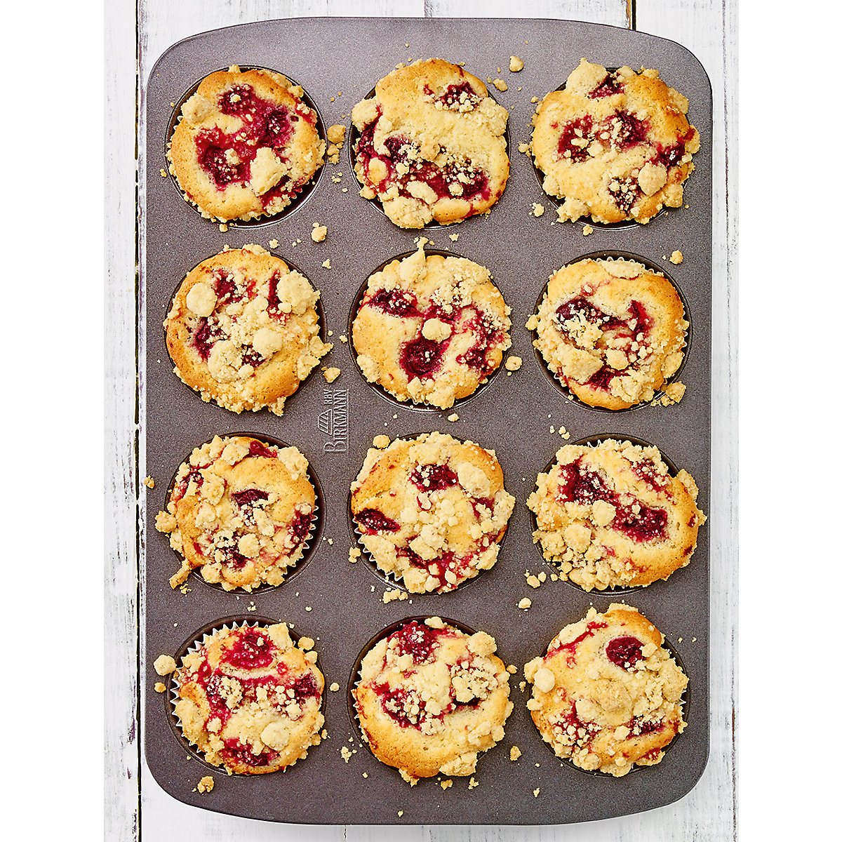 Muffinbackblech für 12 Muffins