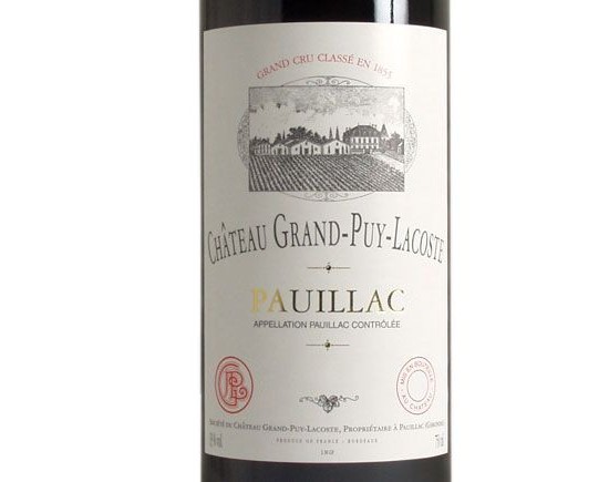 Chateau Grand Puy Lacoste 2000 Bordeaux Pauillac