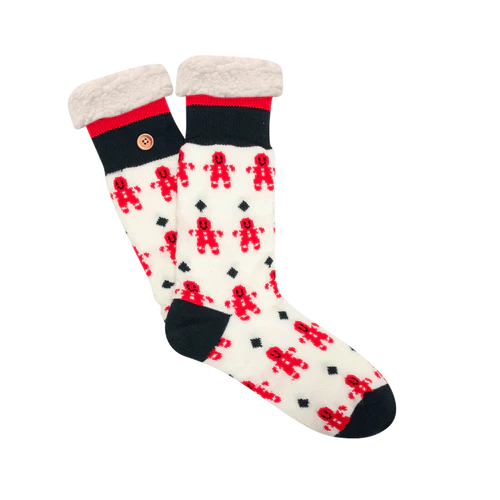 White Santon Socks