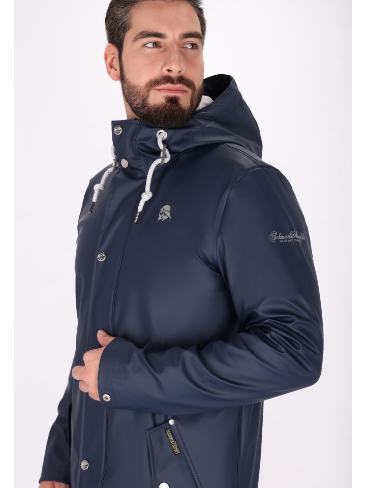 Schmuddelwedda Regenjacke in Marine günstig kaufen