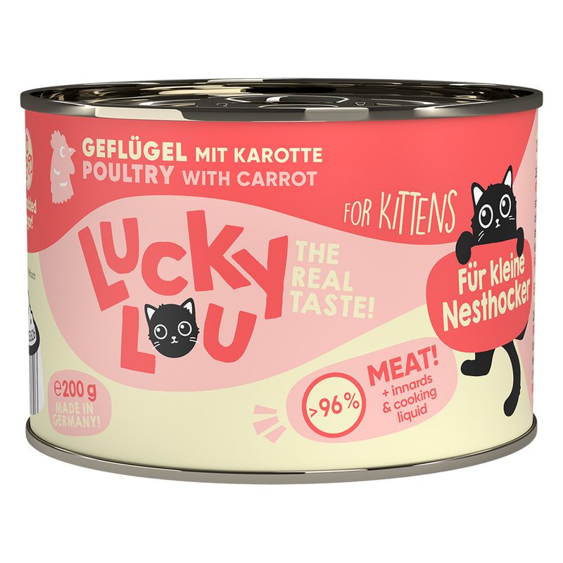 Sparpaket Lucky Lou Lifestage Kitten 24 x 200 g