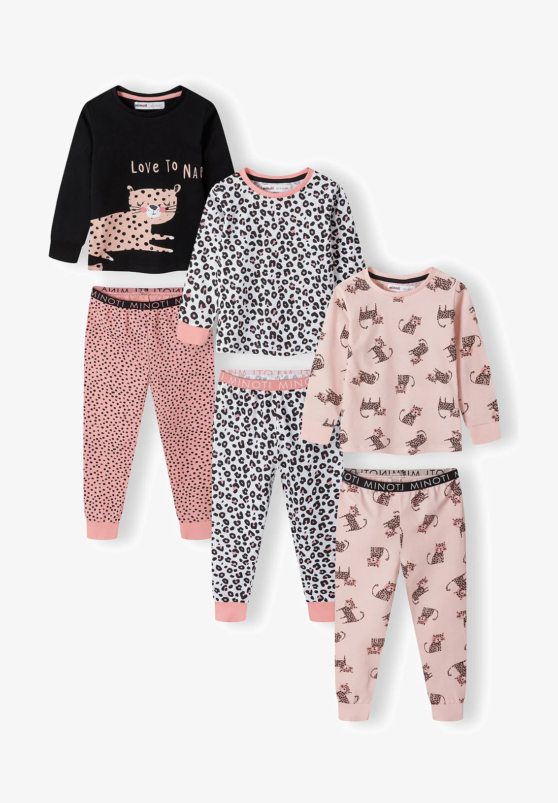 Conjunto de 3 pijamas MINOTI