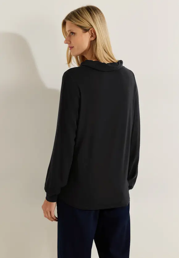 CECIL Bluse im Materialmix