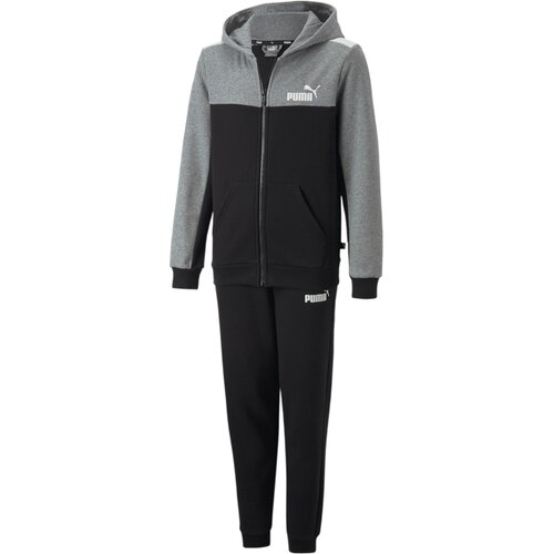 KINDER SPORTANZUG ESS BLOCK HOODED SUIT FL