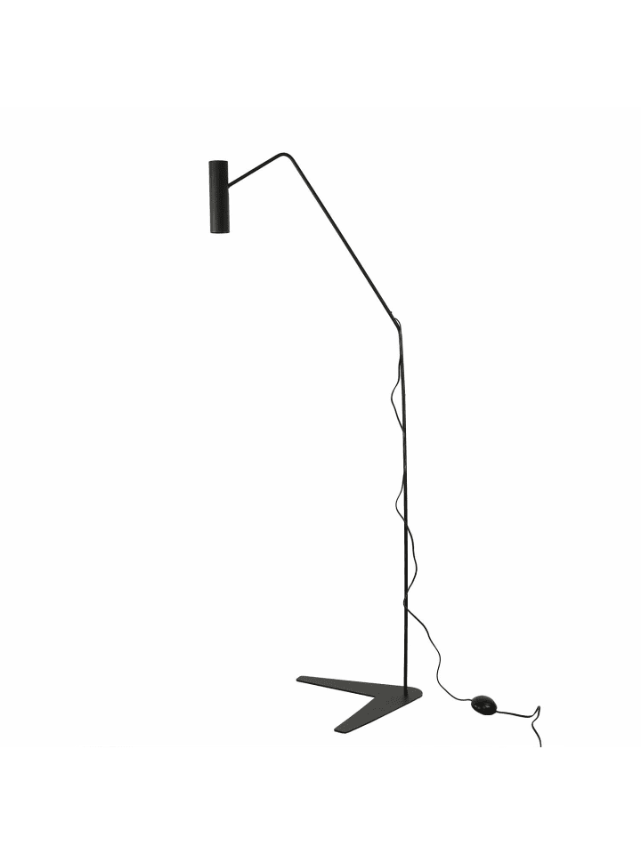 Licht-Erlebnisse Stehlampe in Schwarz günstig kaufen onesize