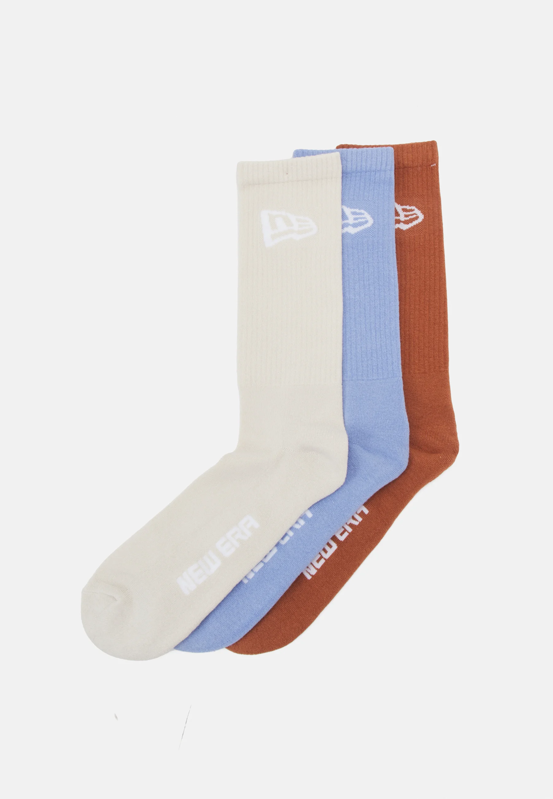 Calcetines deportivos unisex con bandera de New Era (paquete de 3) - Calcetines
