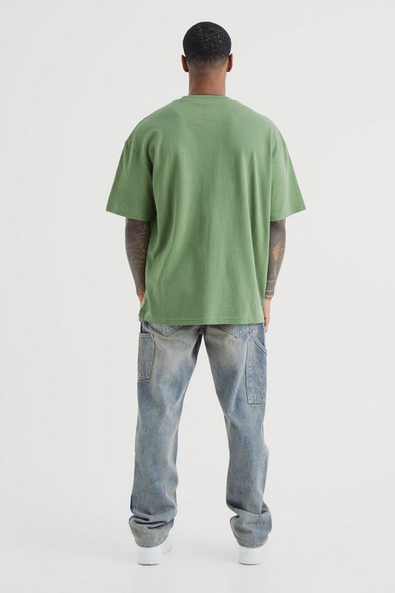 Strukturiertes Oversize T-Shirt