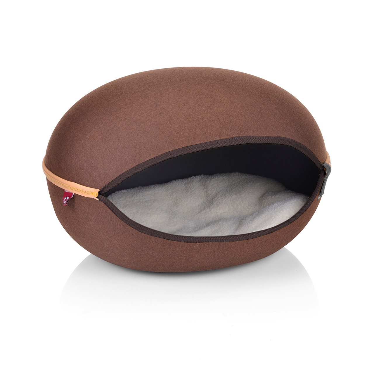 Canadian Cat Company Katzenbetten & Katzensofas Canadian Cat Company Filz Katzennest braun