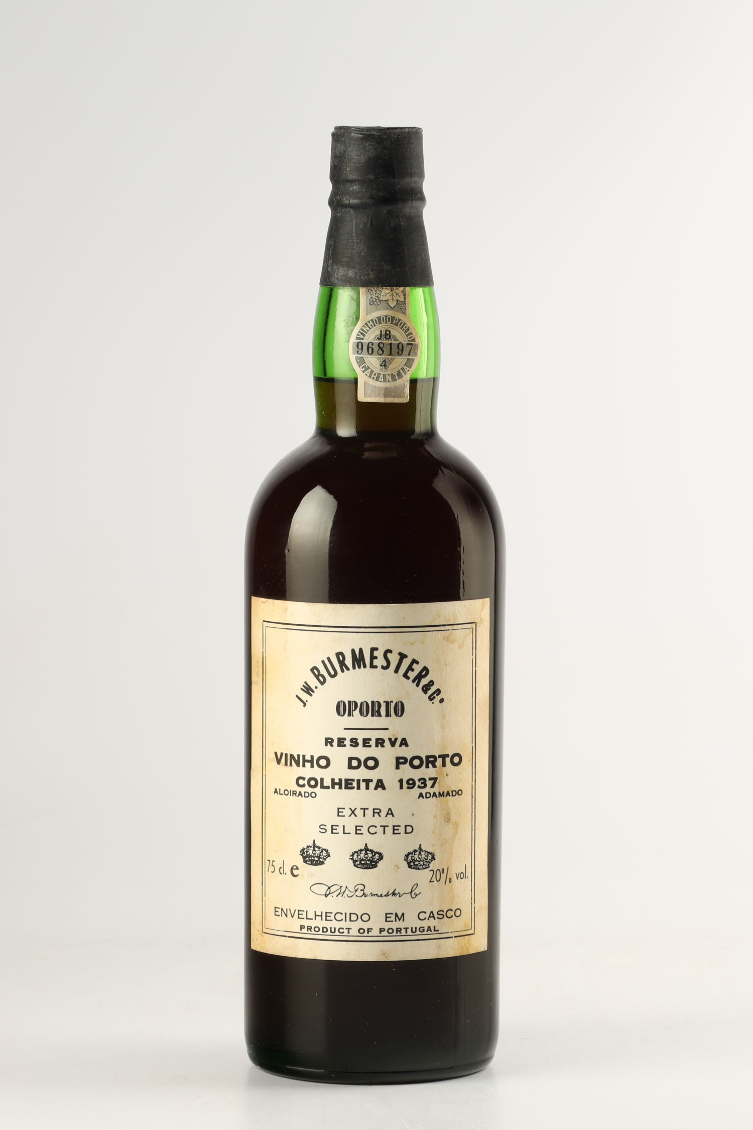 Burmester Colheita Reserva Extra Select 1937, Porto