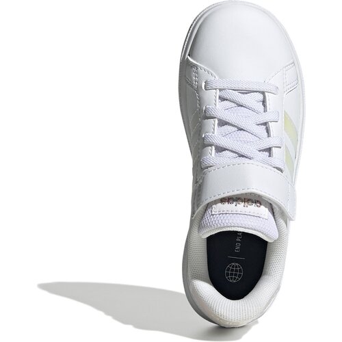 KINDER HALBSCHUHE GRAND COURT LIFESTYLE COURT ELASTIC LACE AND TOP STRAP