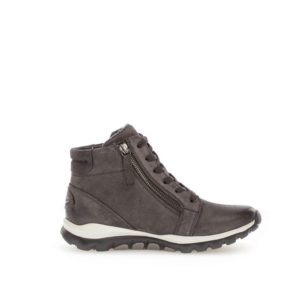 rollingsoft Schnürstiefelette grau