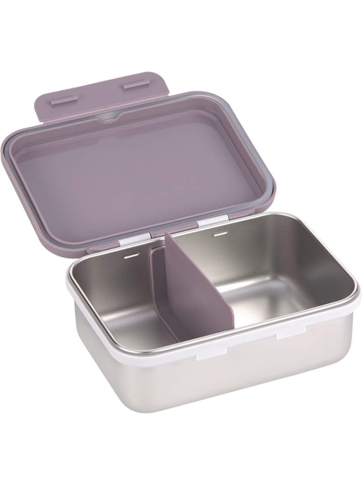 Lässig Kinder Brotdose Edelstahl - Lunchbox, Adventure Libelle in Lila günstig kaufen onesize