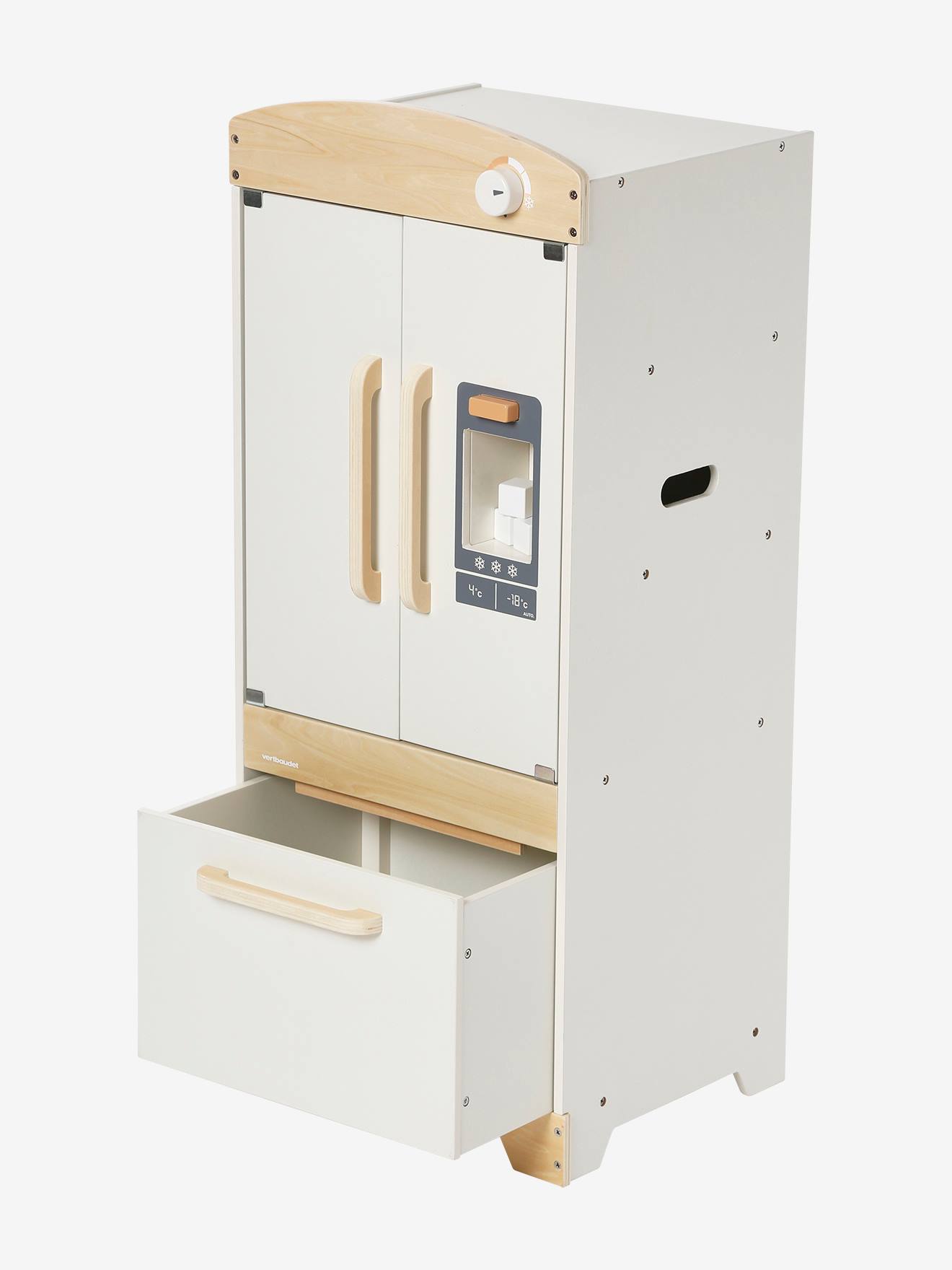 Réfrigérateur en bois FSC® écru