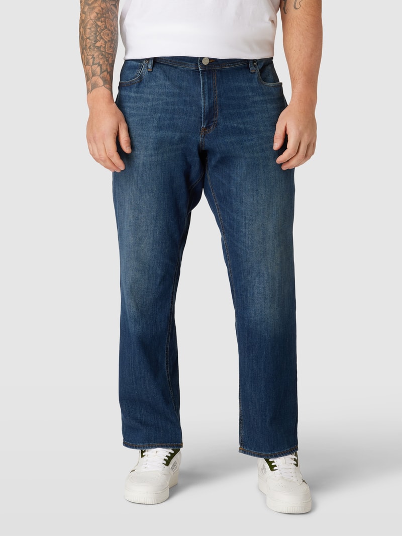 PLUS SIZE Jeans im 5-Pocket-Design Modell 'JJMIKE' in jeans