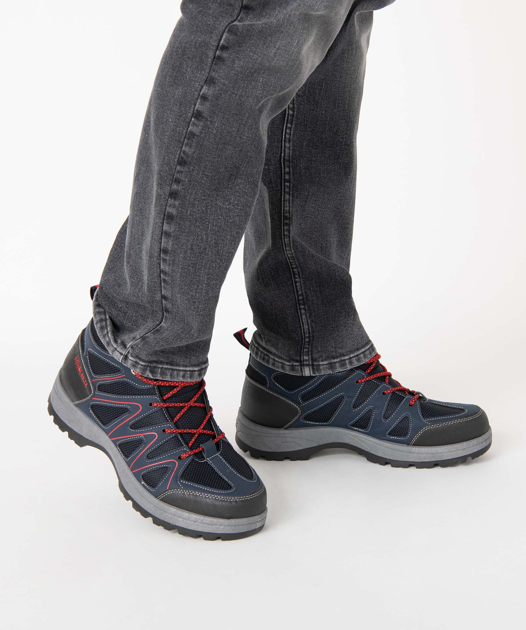 Chaussures de randonnée homme à lacets – Koh-Lanta marine | GEMO