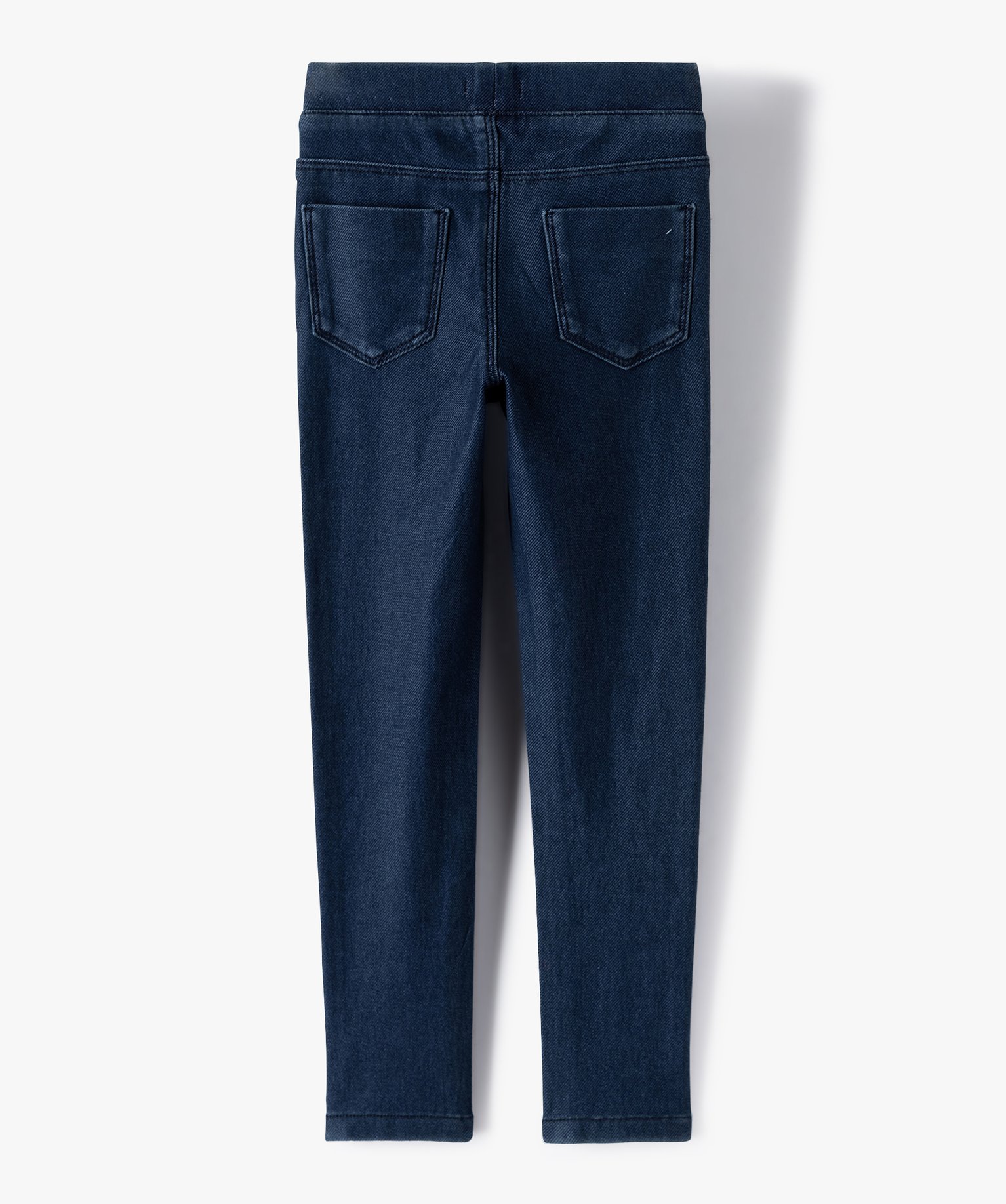 Jegging fille en maille très extensible stone | GEMO